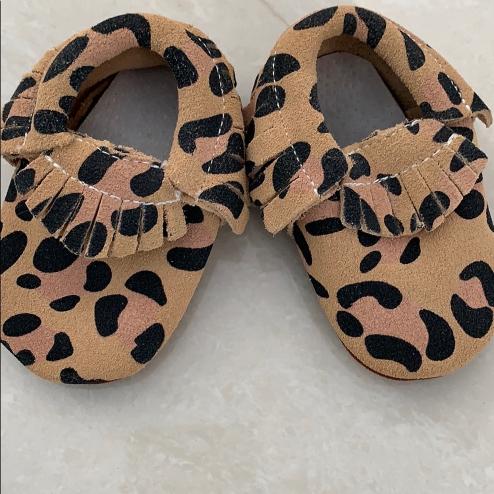 Size 2 leopard print booties